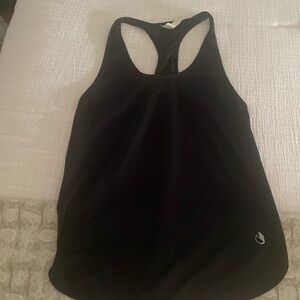 Black Racerback Tank Top